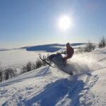 Snowmobil în Varanger